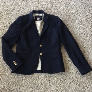 J Crew Schoolboy Navy Blazer